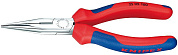 Тонкогубцы радиомонтажные с плоскими губками и режушими кромками, 140 мм, KNIPEX 25 05 140 KN-2505140