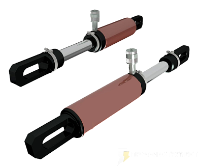 Домкрат гидравлический тянущий ДО10Г250