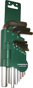 Комплект угловых шестигранников 1,5-10мм Jonnesway H01SM109S